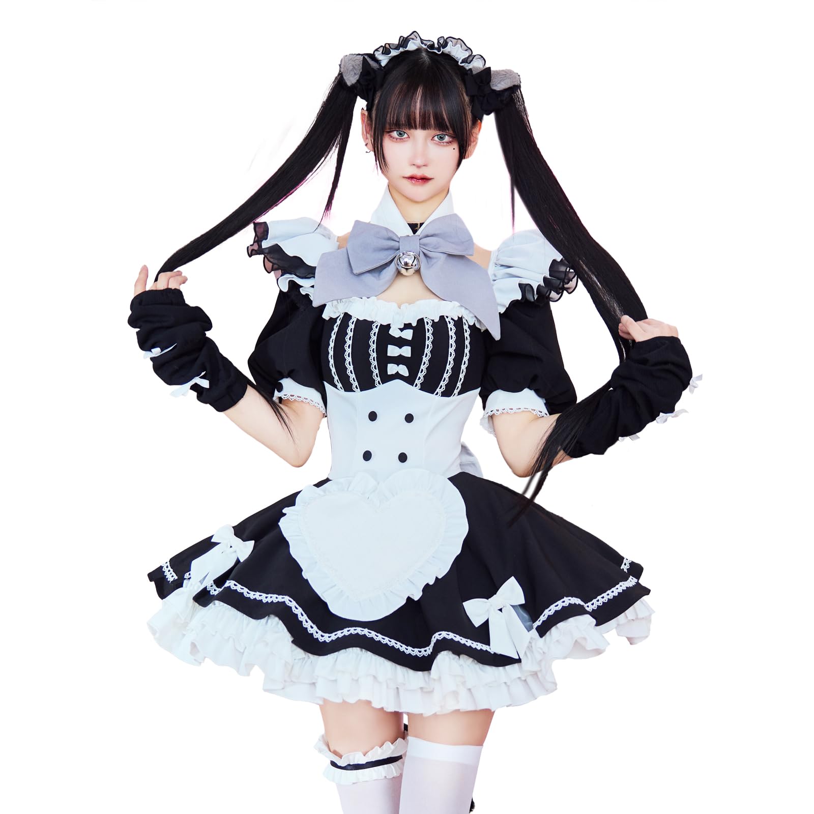 ♡ Malymoon ラブデコレイトミャオメイド ブラック 即日発送】ラブデコレイトミャオメイド《オリジナルコスプレ11点